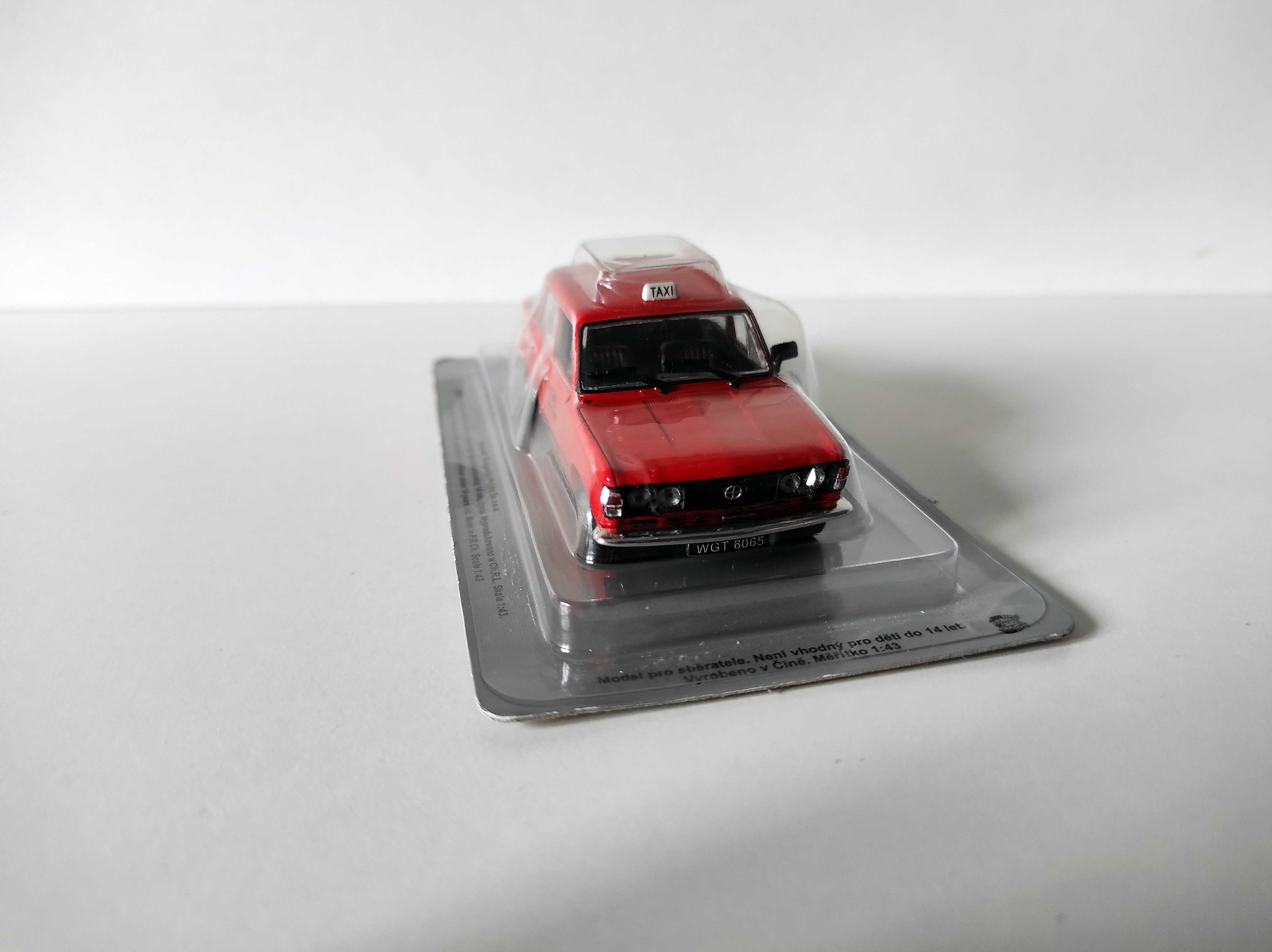 Fiat 125p Taxi KULTOWE AUTA PRL - u DeAgostini Kap 1:43 ( Wada )