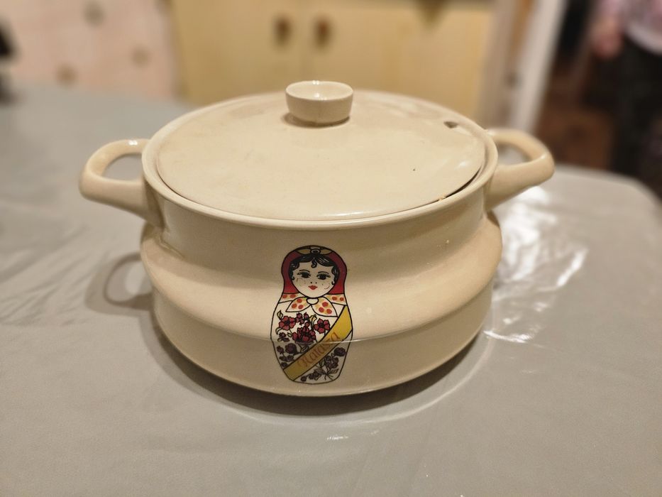 Waza Porcelana matrioszka Tułowice prl