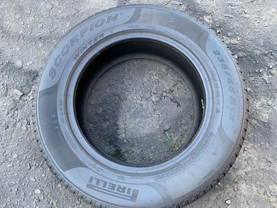 Шини нові 235/65 R18 Pirelli зима 2023 рік