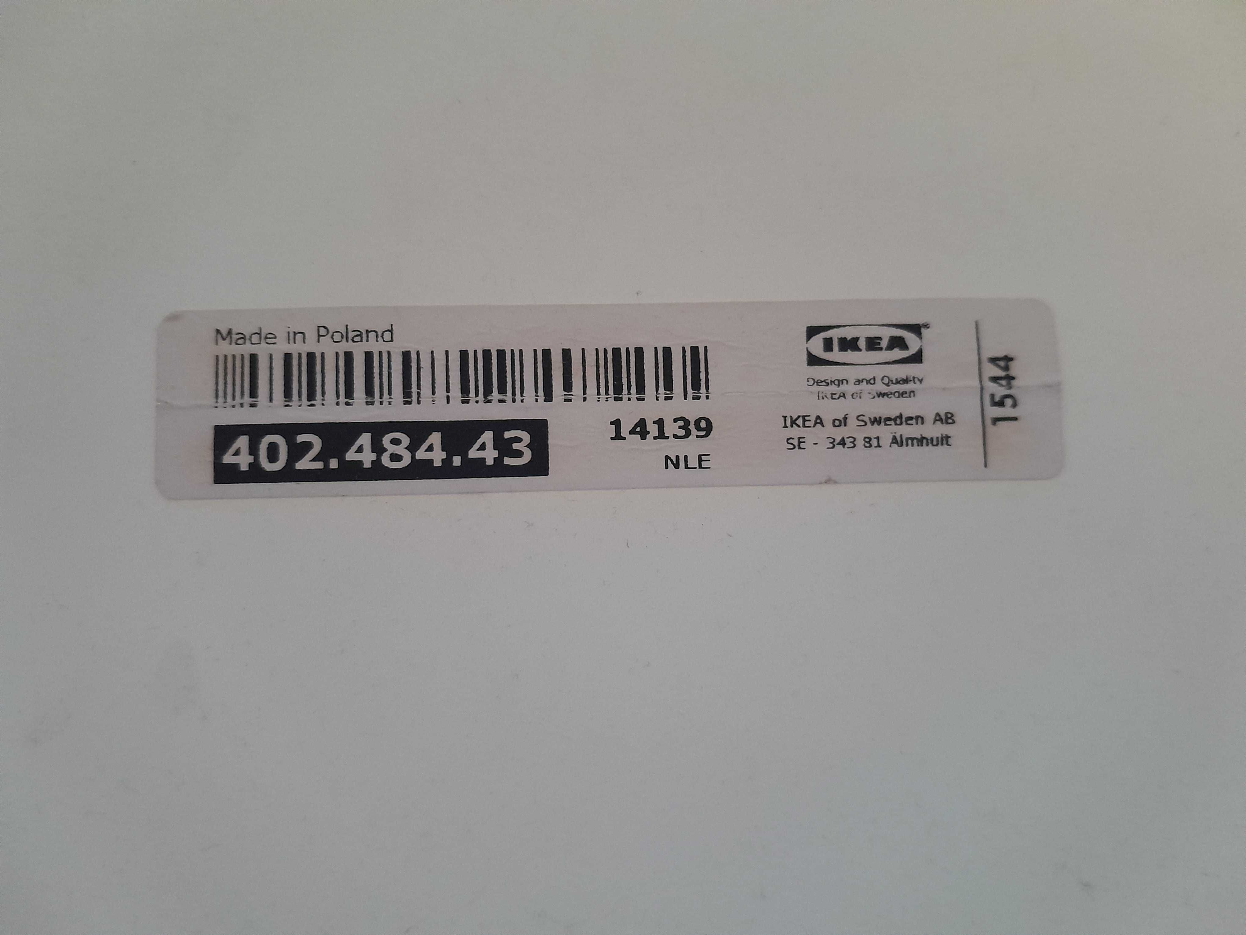 Ikea wanienka Lattsam biała dla dziecka antypoślizgowa