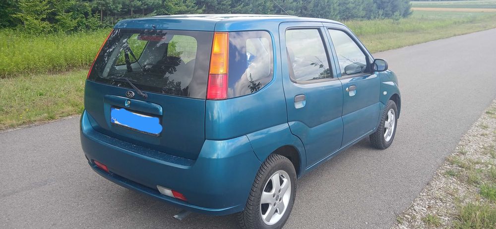 Subaru g3x justy 1.3 benzyna gaz 4x4