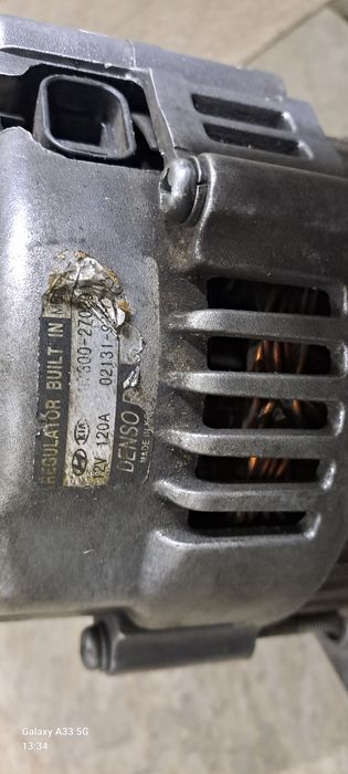 Генератор кіа соренто.хюндай туксон.санта фе 2.0. 2.2..2.5