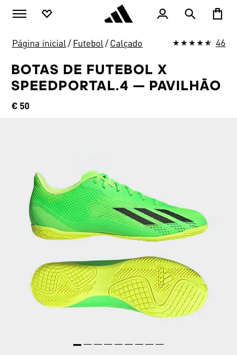 Vendo sapatilha para Futsal .