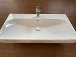 Umuwalka ceramiczna KOŁO + bateria + korek ceramiczny