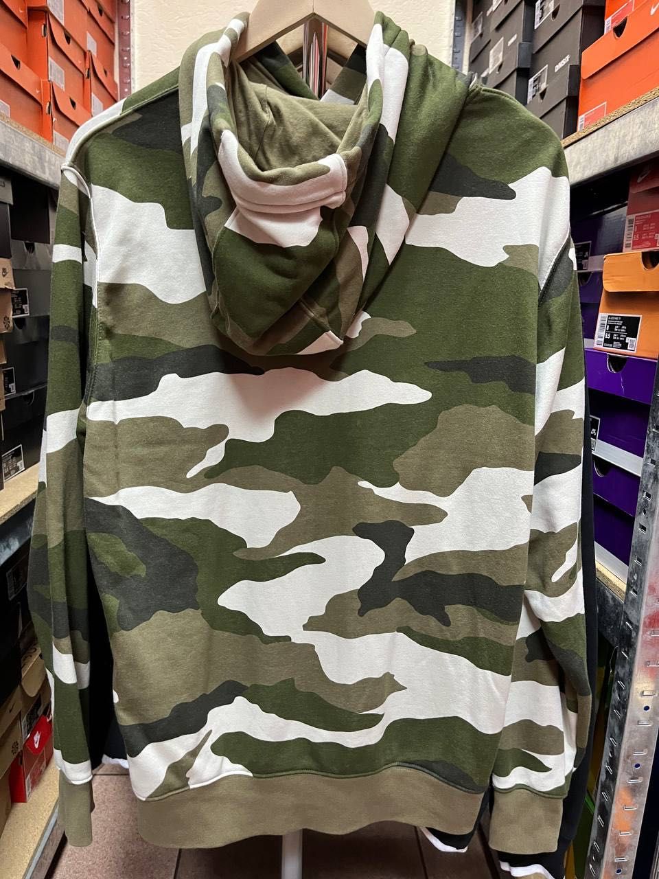 Худі Nike Club Hoodie Camo кофта розмір L CJ4543-222