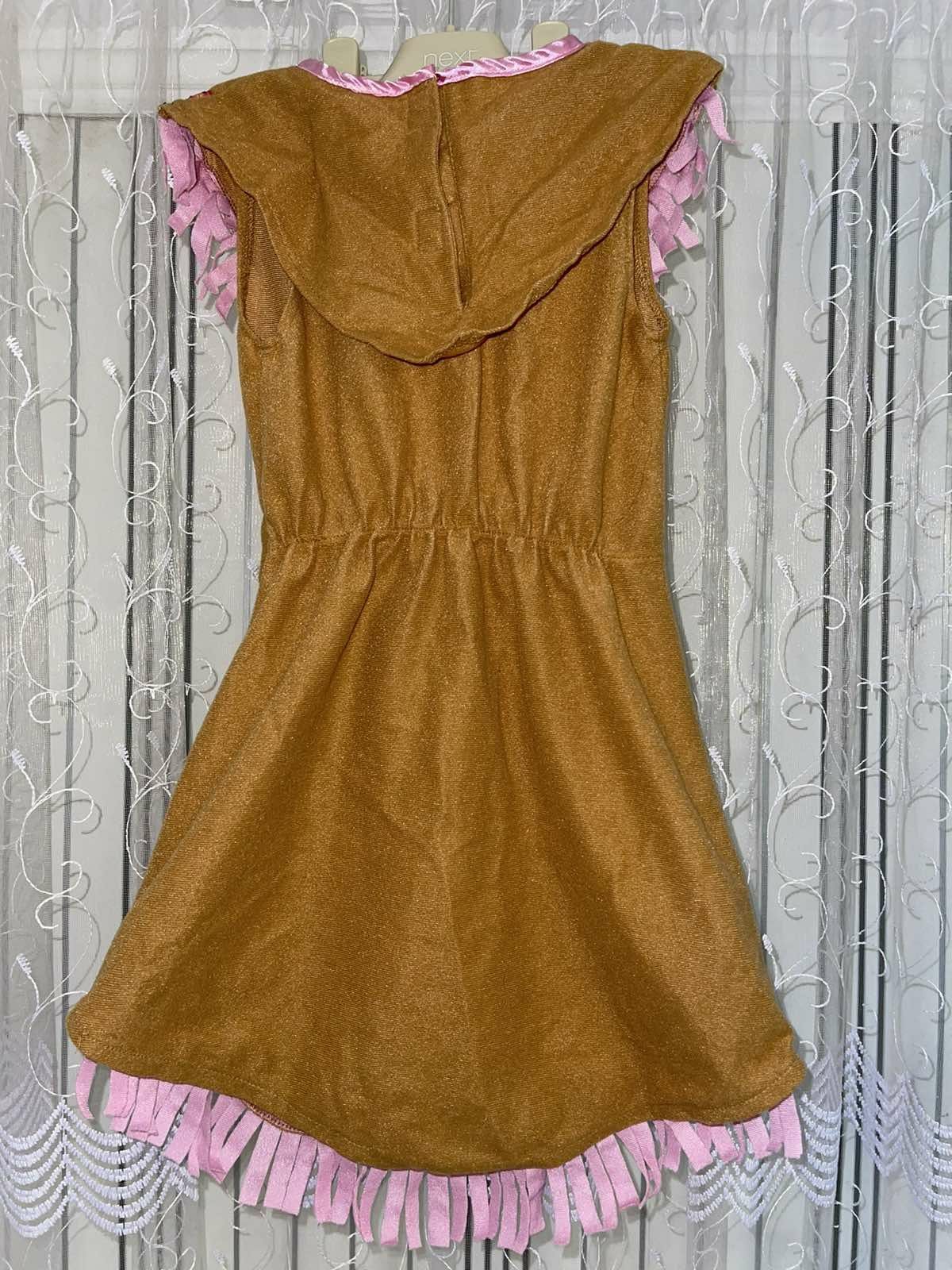Платье -костюм  " Потахонтес" на 3-5лет