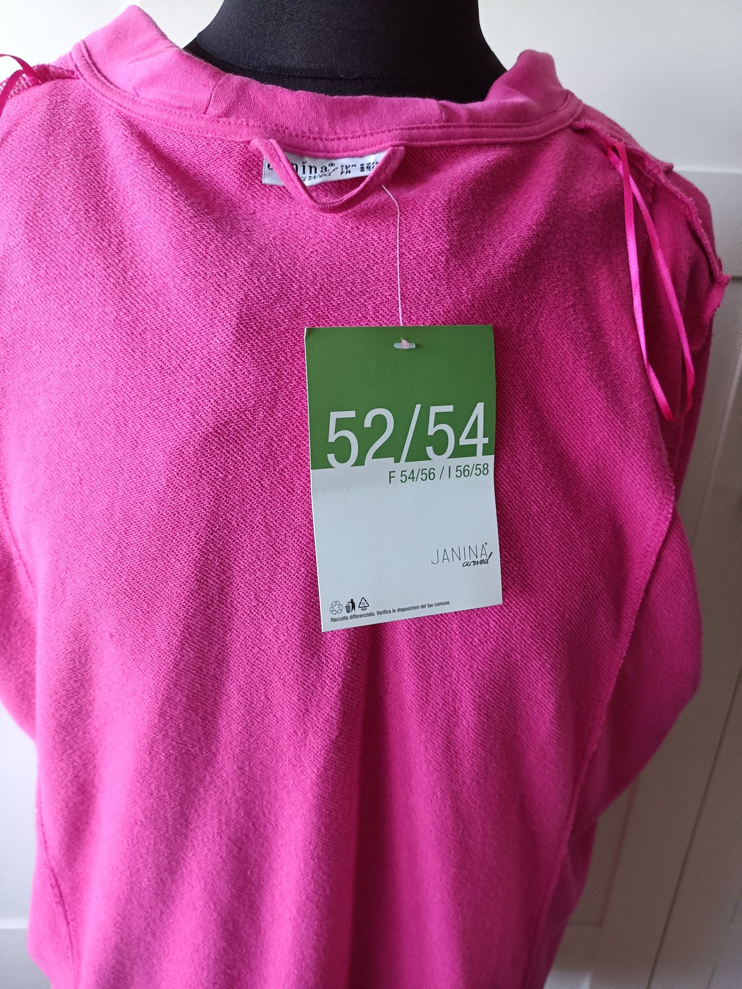 Damska bluza narzutka kardigan kurtka dresowa duży rozmiar plus size