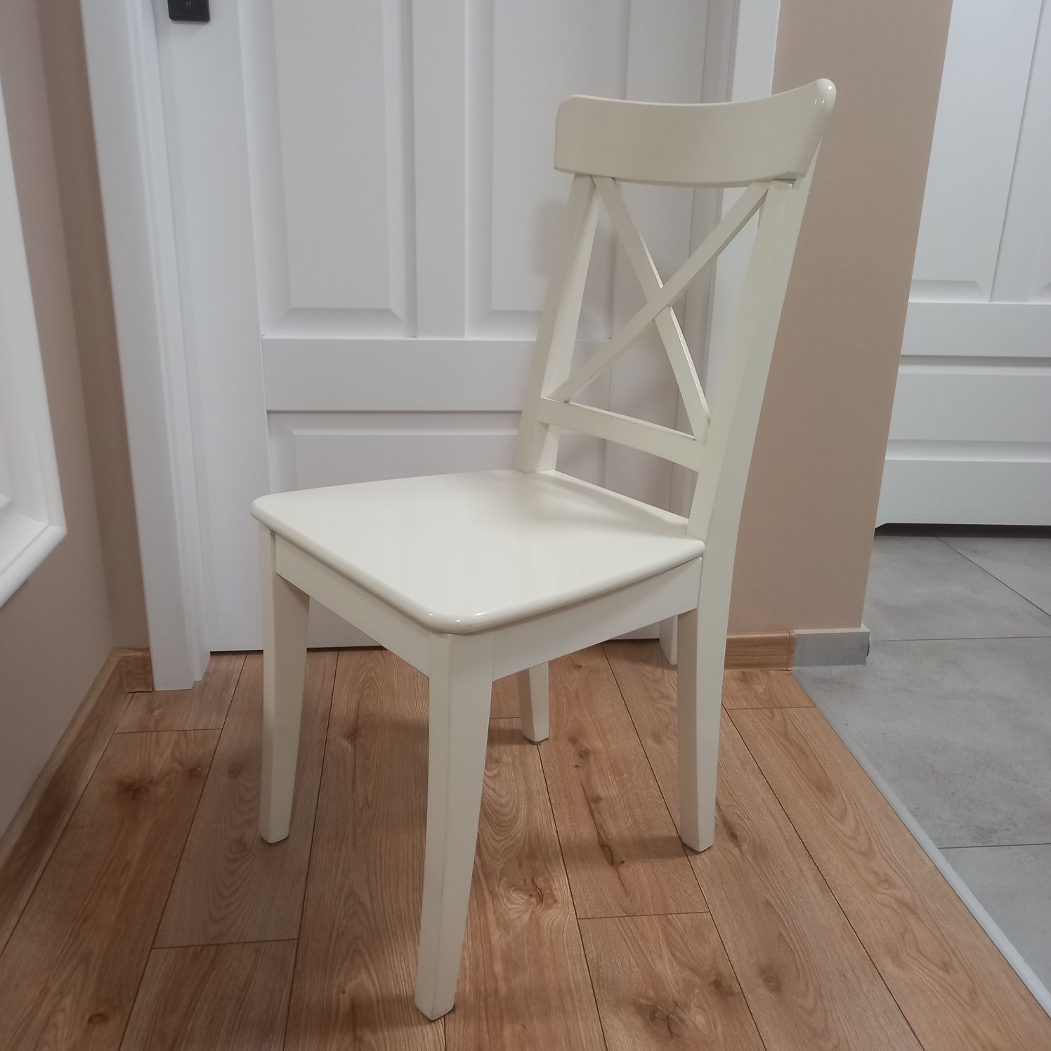 Krzesło Ikea Ingolf białe