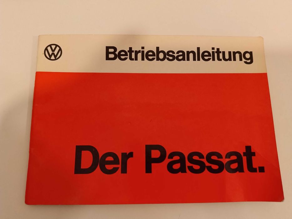 VW Volkswagen Passat B1 Instrukcja Obsługi - Książka 1974