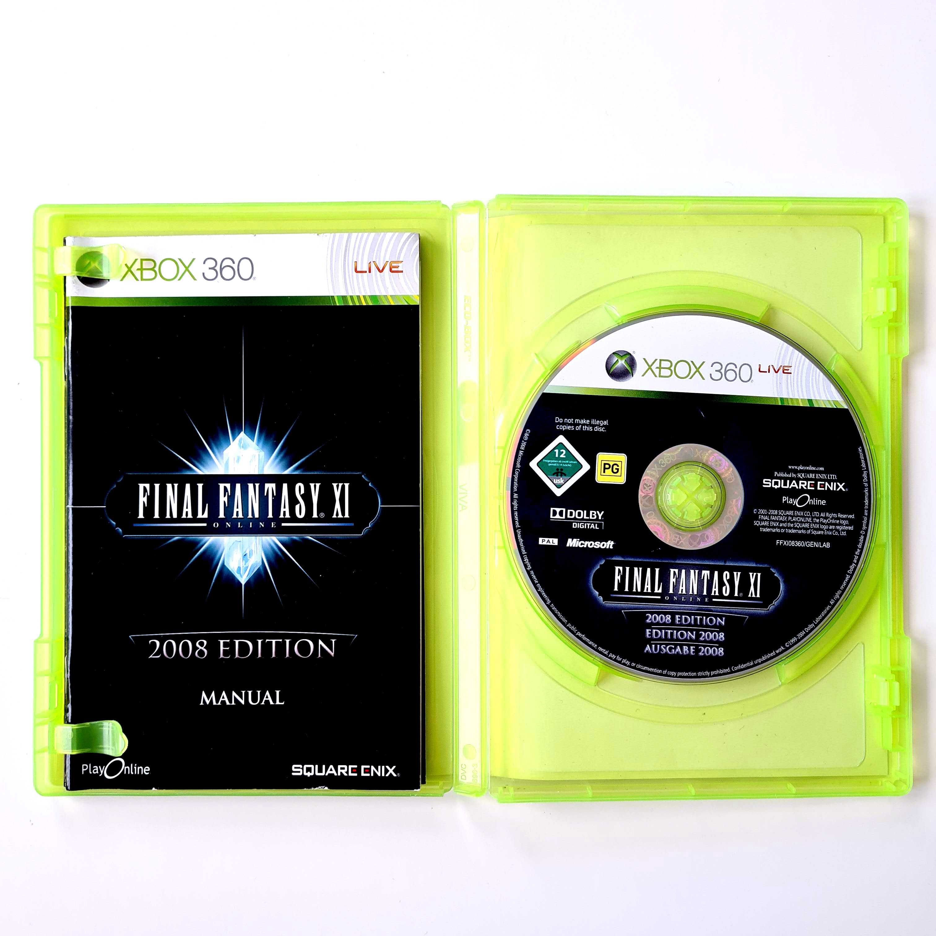 Final Fantasy XI ONLINE 2008 Edition Xbox 360