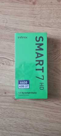 Smartfon Infinix smart 7 HD 64GB nowy 2 lata gwarancji do 14.05.2026r