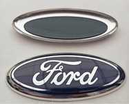 Емблема накладка Ford метал 143*60мм
