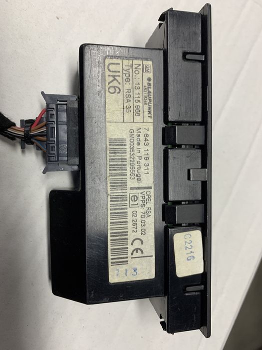 Opel RSA - GM - Blaupunkt - Opel Signum 2