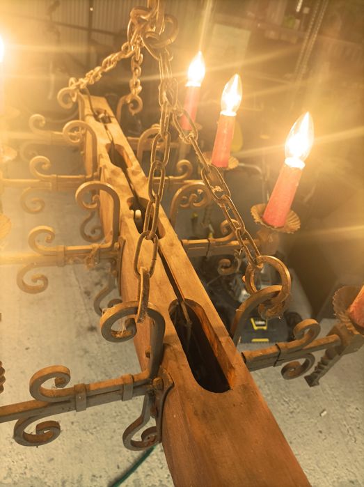 Żyrandol monumentalny Świecznik