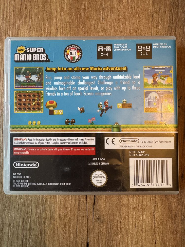 Super Mario Bros Nintendo DS 3DS