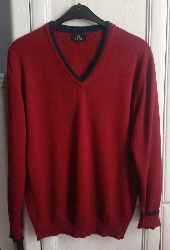 L 40 M XL oversize sweter vintage 100% baby alpaca Peru premium