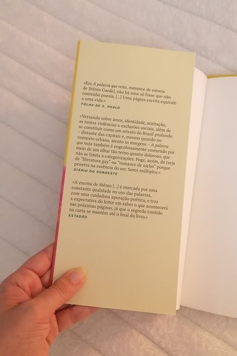 LIVRO Stenio Gardel - A Palavra que Resta