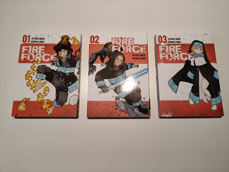 Manga Fire Force tomy 1-3