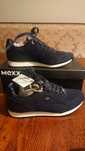 Mexx Sneakersy roz 37 damskie buty Granat Złota nitka