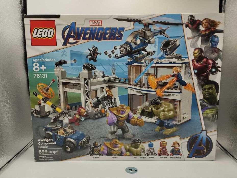 Конструктор LEGO MARVEL Super Heroes: Avengers Compound Battle 76131