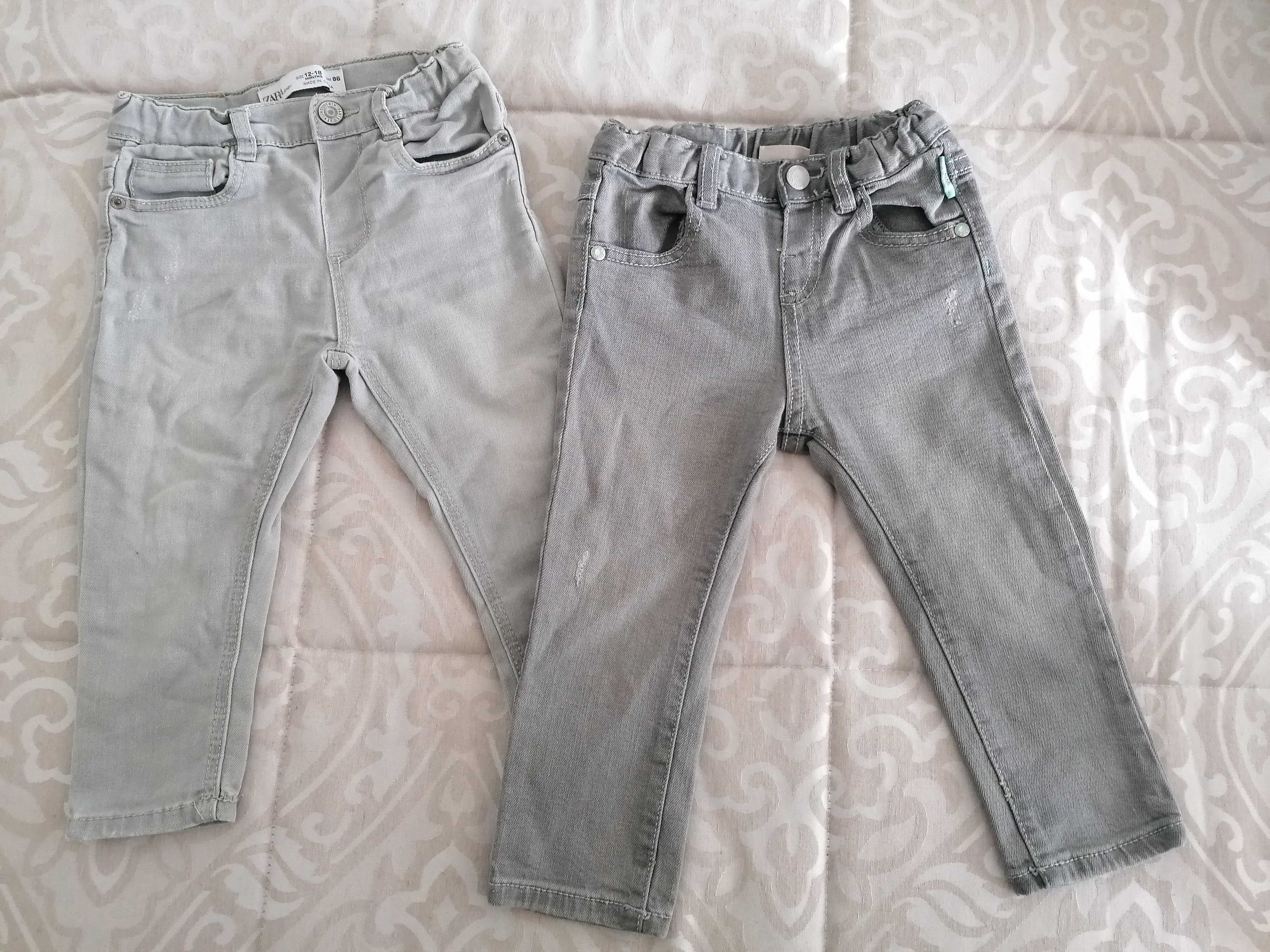 2 Jeans Zara e Chicco