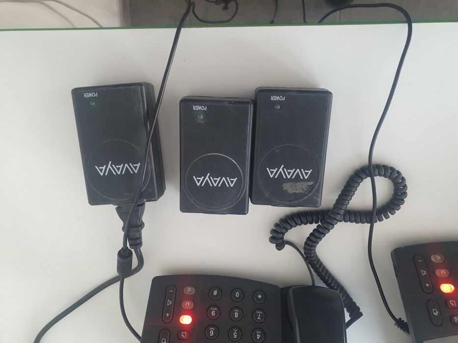 Оригінальний адаптер живлення Avaya для IP-телефонів серії Avaya 56XX