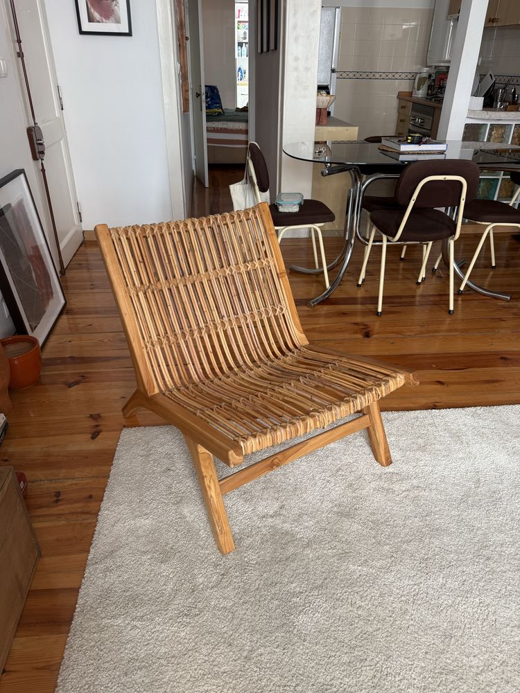 Cadeira Poltrona Rattan Area Store