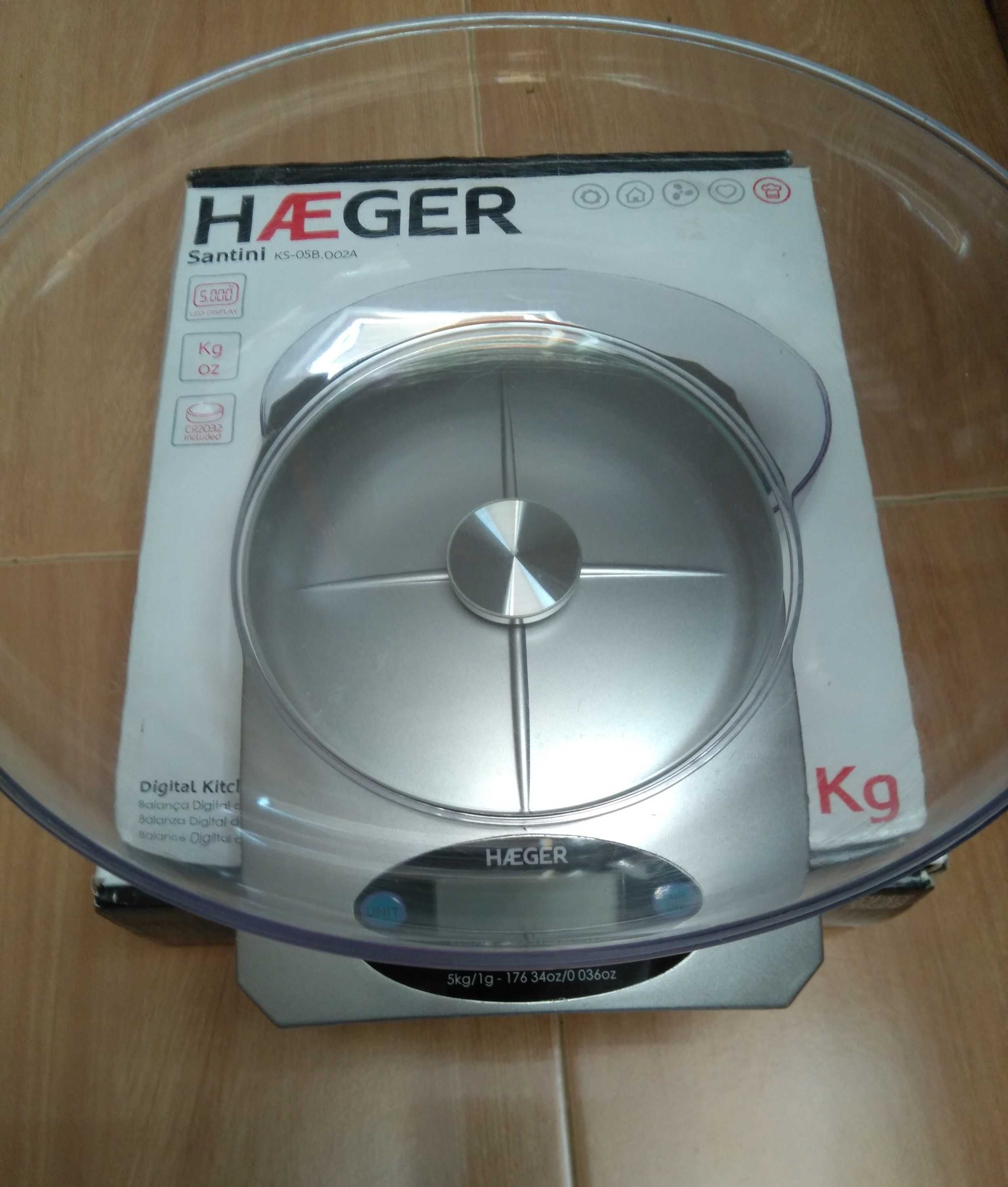 Balança de cozinha Haeger Santini 5kg