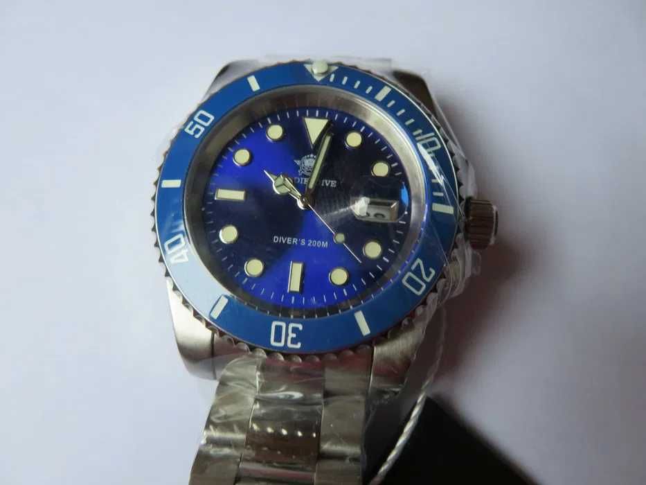 zegarek diver  Addiesdive  wr 200  niebieski