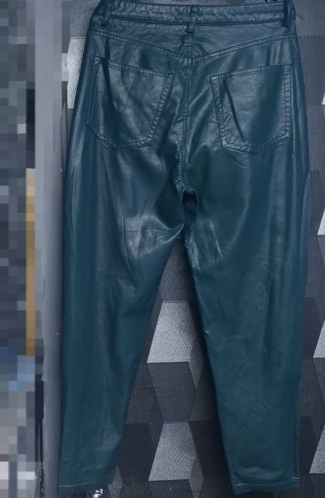 1=2Telly Weil штаны -MOM-брюки-легинцы .под кожуS-M