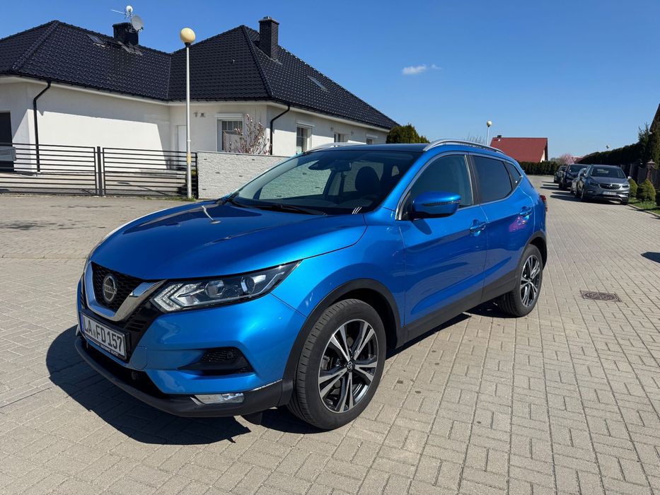 Nissan Qashqai Piękny 1,3 Benzyna Navi3D Xenon Serwis ASO Kamera Gwarancja 12mc