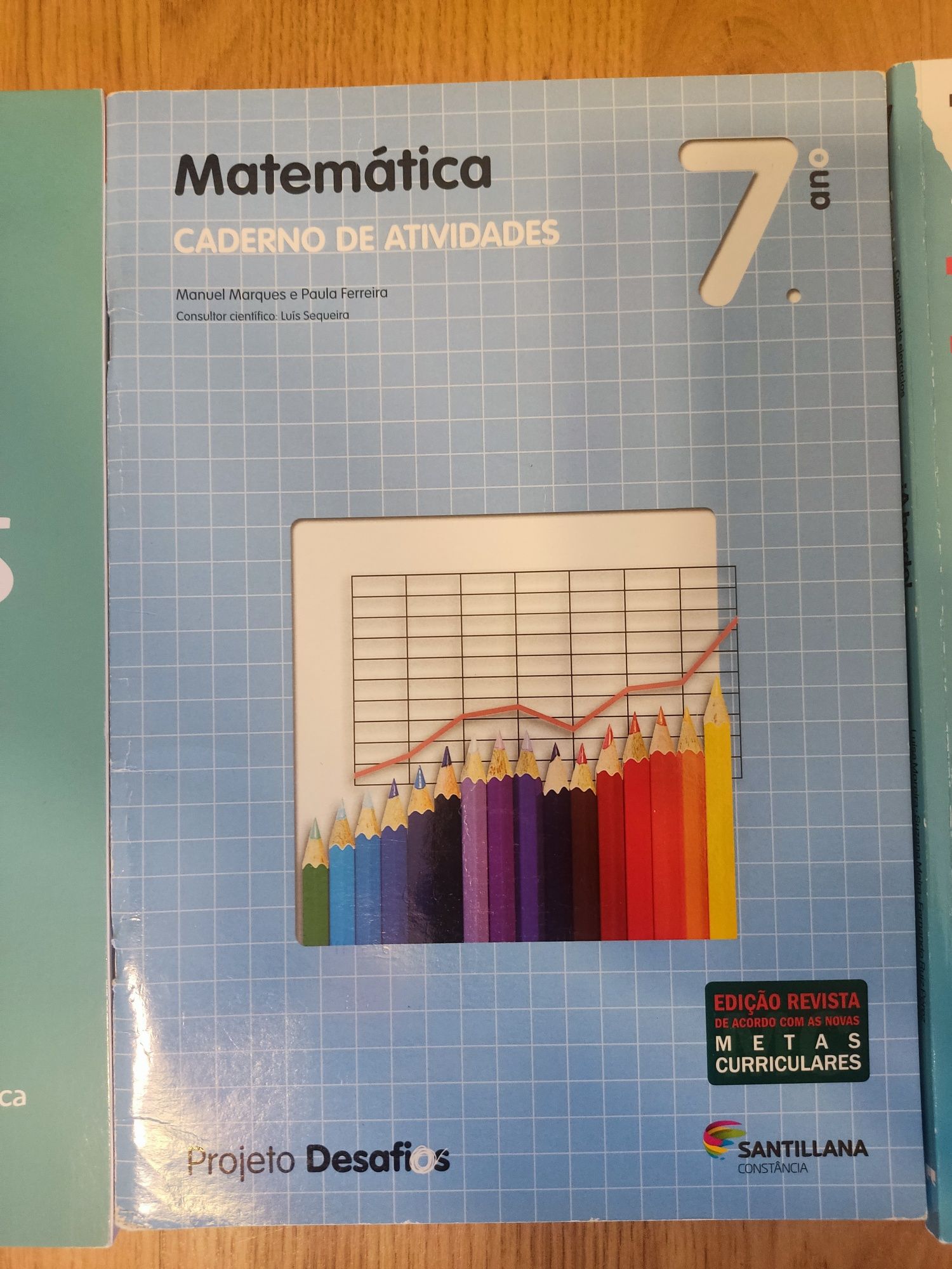 Caderno de fichas/ apoio/ atividades 7° ano - €6,00 cada