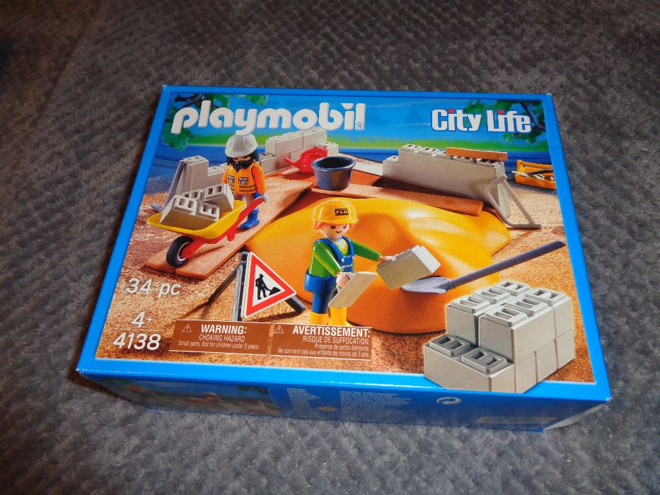 Playmobil Plac Budowy 4138 NOWE