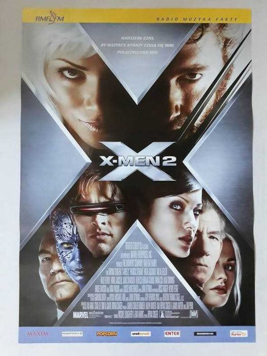 Plakat filmowy oryginalny - X-Men 2