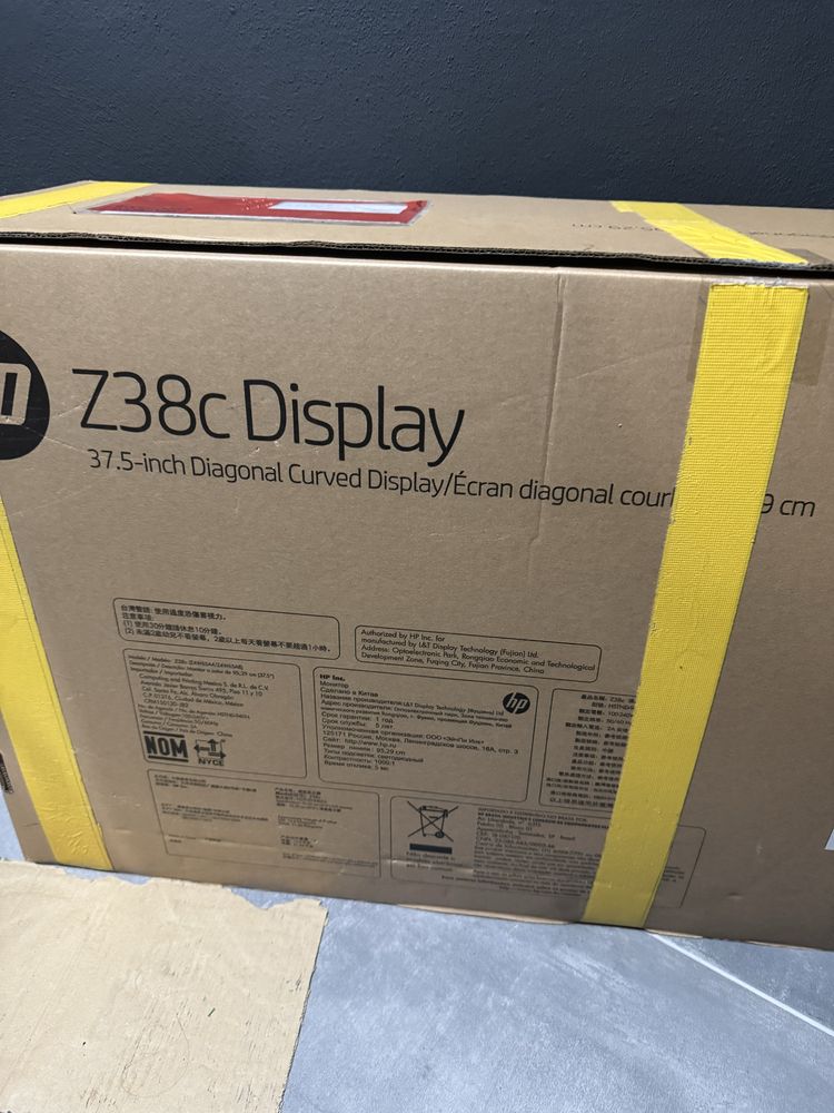 Monitor Curvo HP Z38c (37.5'' - UW4K - LED)