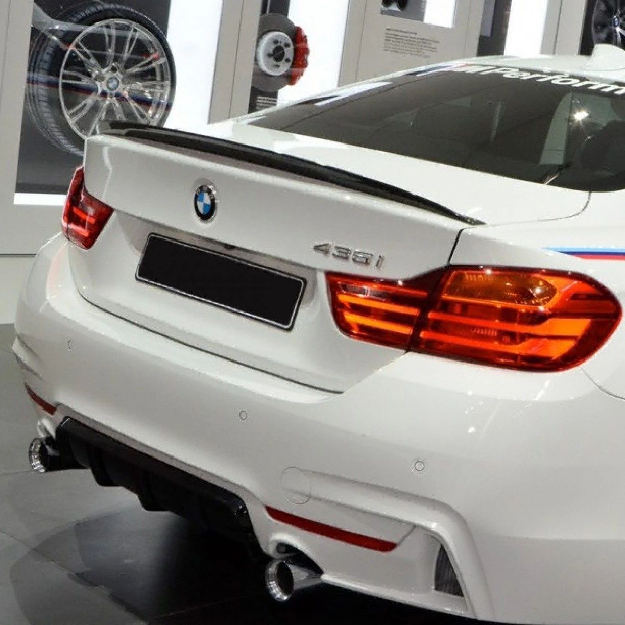 LIP SPOILER AILERON Pala Aba LÂMINA BMW SÉRIE 4 F32 M PERFORMANCE