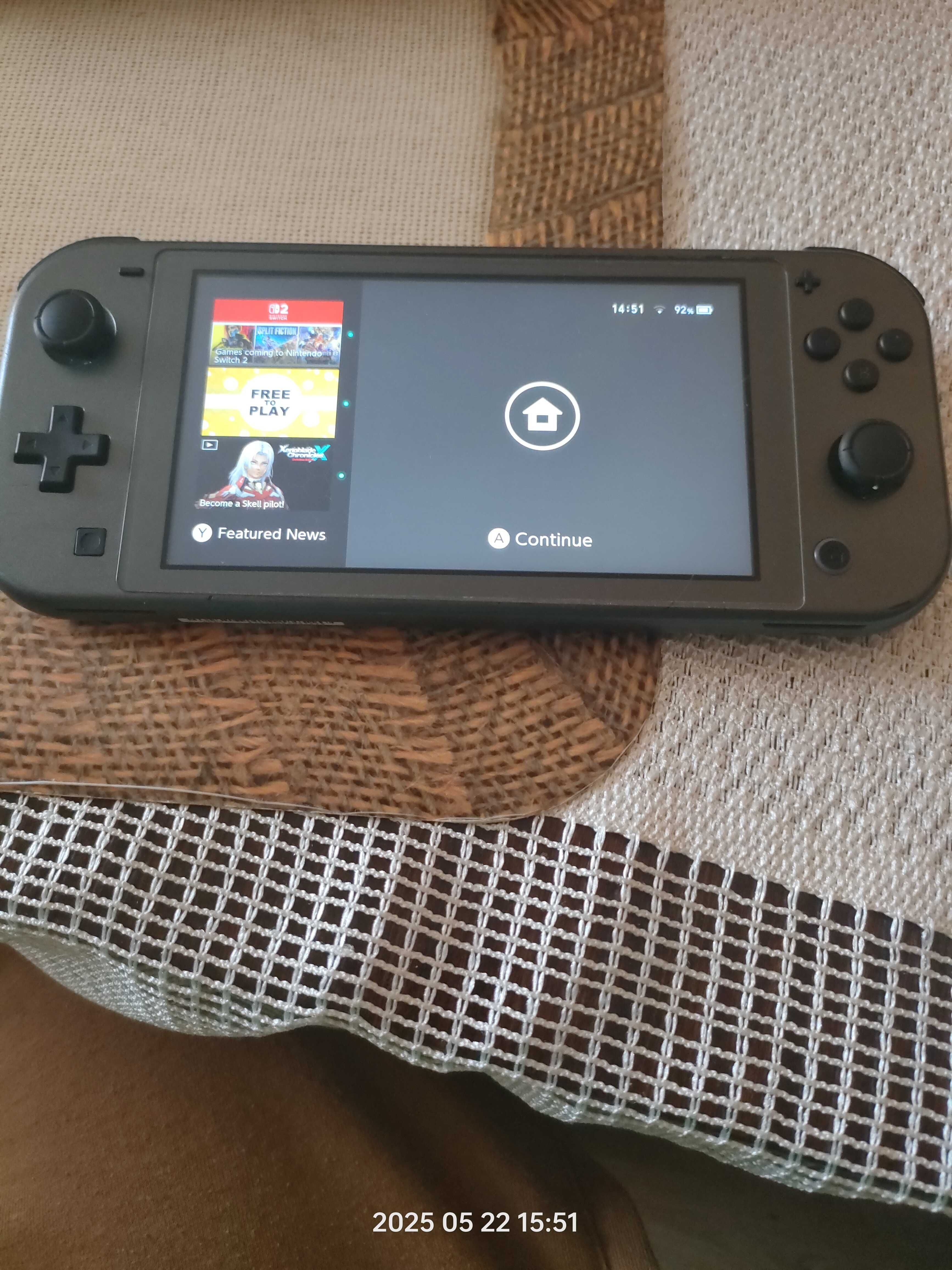 Nintendo switch lite (czarny)