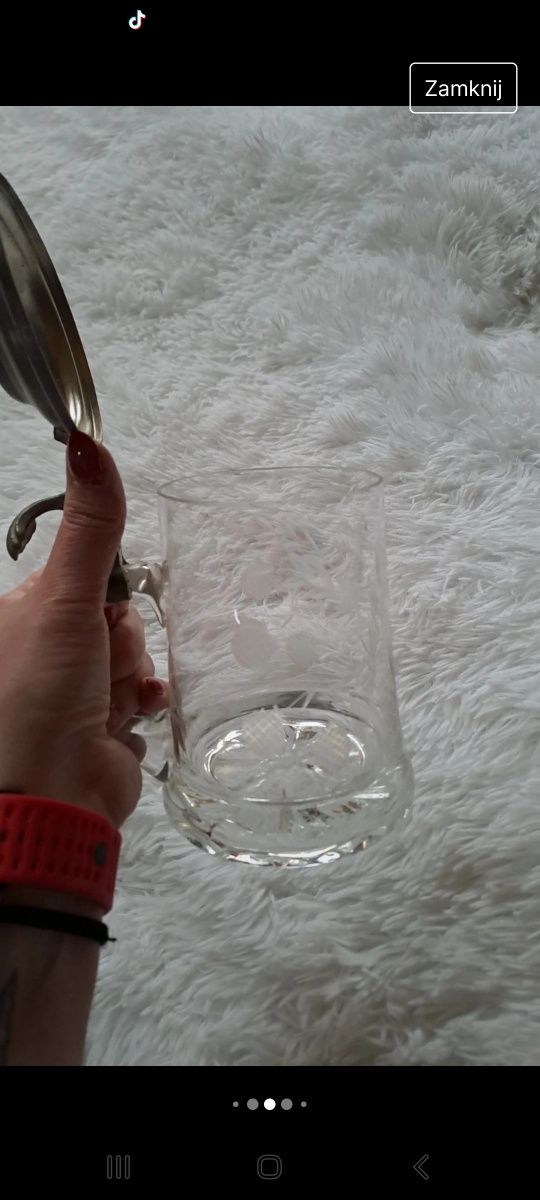 Piękny kufel do piwa