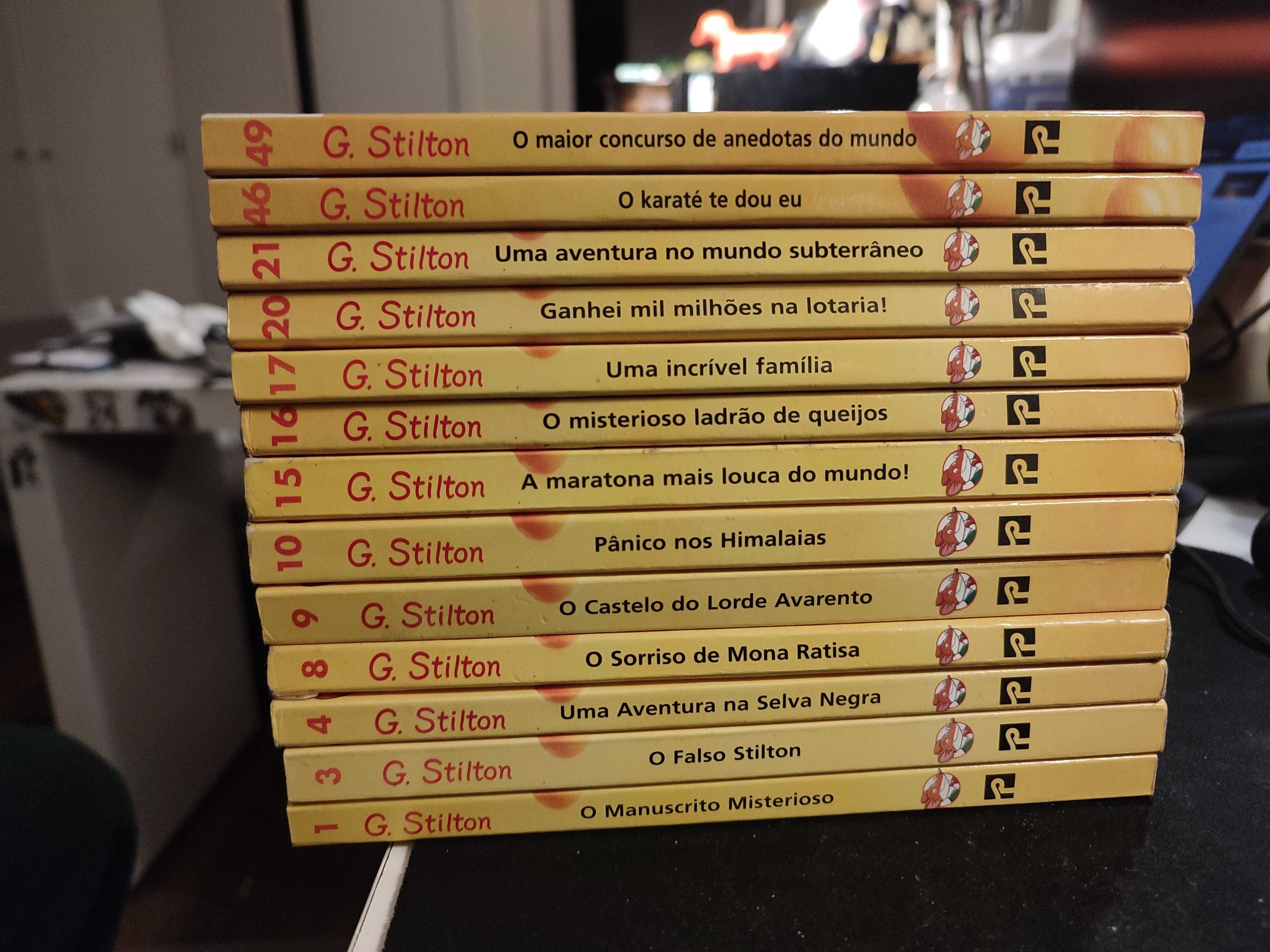 Livros Gerónimo Stilton