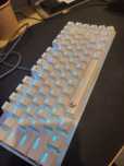 Teclado Mecânico Gaming HUO JI RGB
