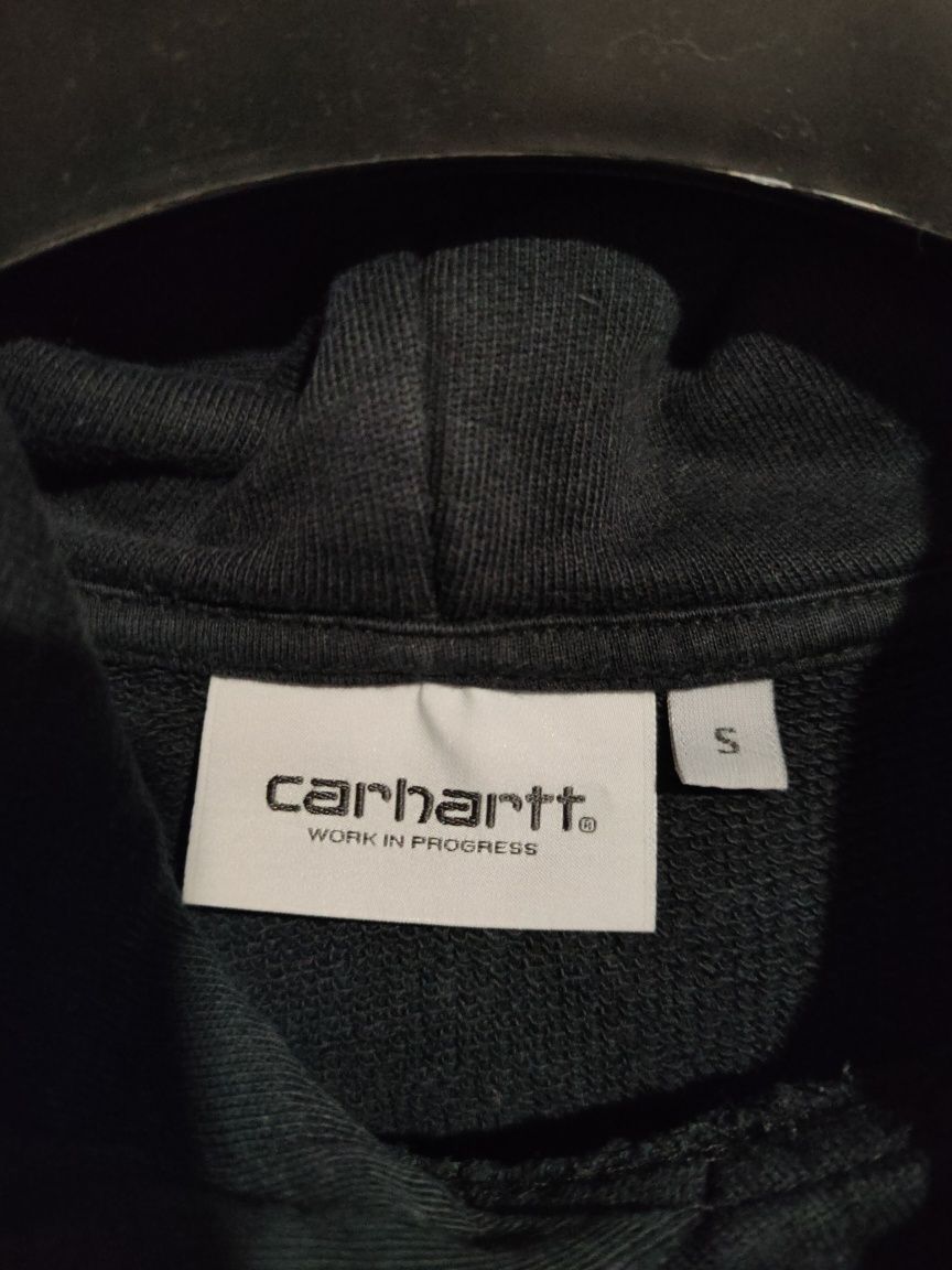 Sweatshirt preta com capuz Carhartt , S