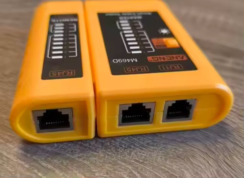 Тестер мережевого  інтернет кабелю вітої пари RJ45/RJ11 UTP