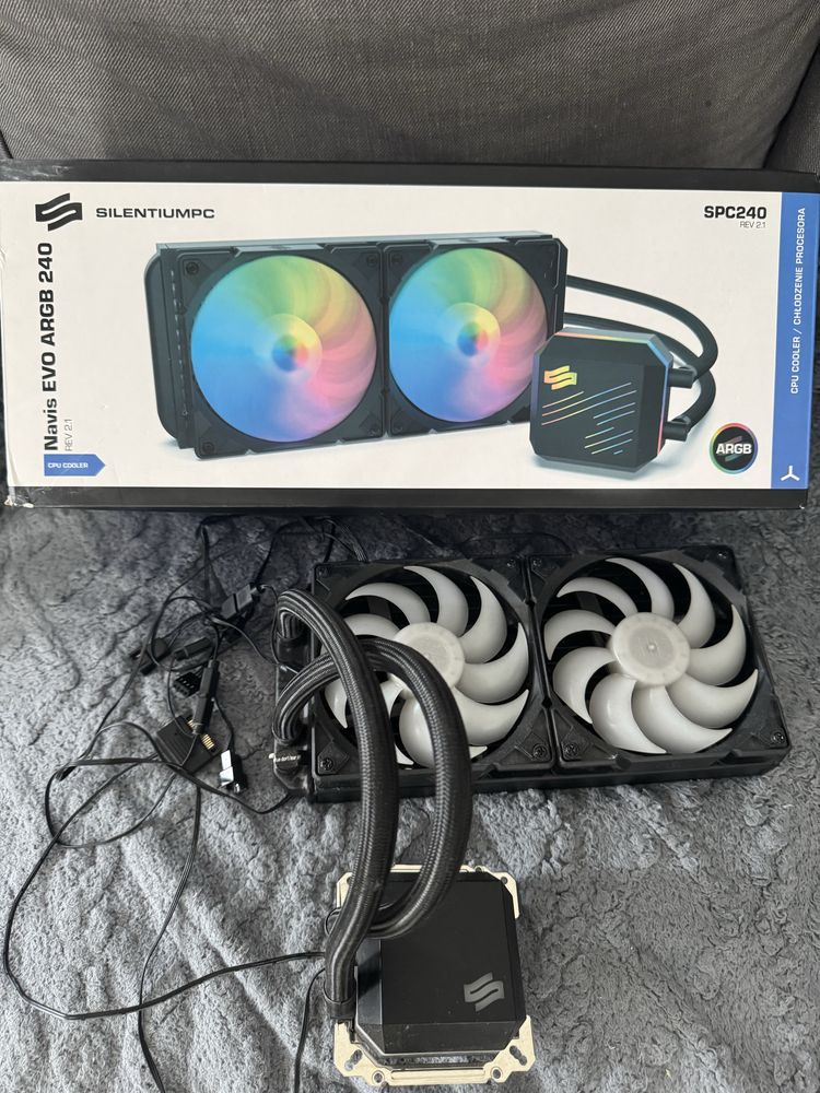 SilentiumPC Navis EVO ARGB 240 (SPC240) – Chłodzenie wodne AIO 240mm