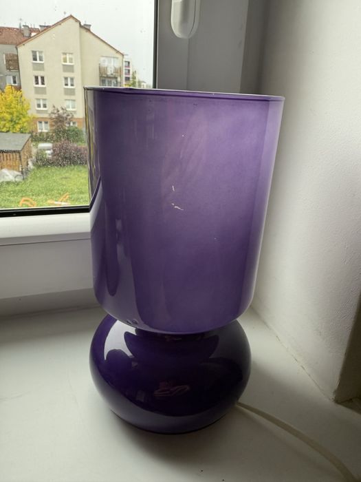 Lampka Lykta Ikea Vintage fioletowa