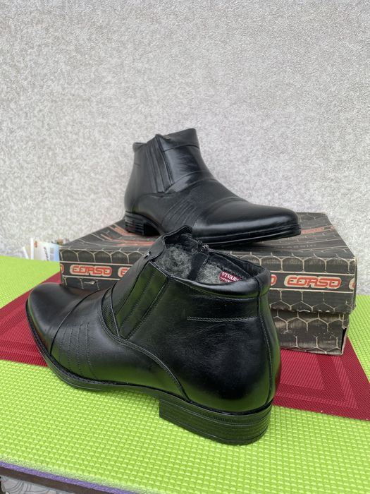 Чоловічі зимові черевики Кожані р44.45