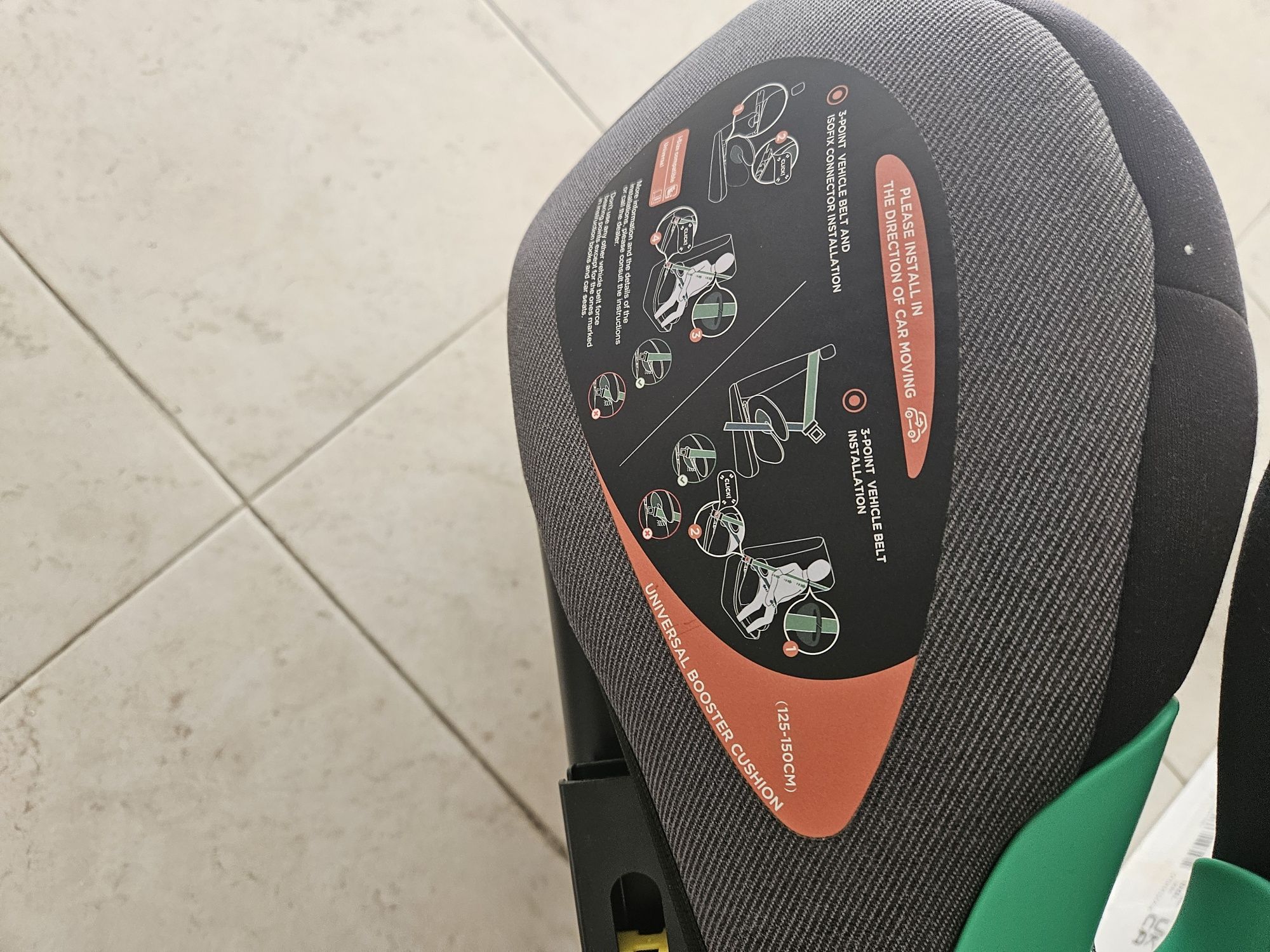 Assento auto isofix