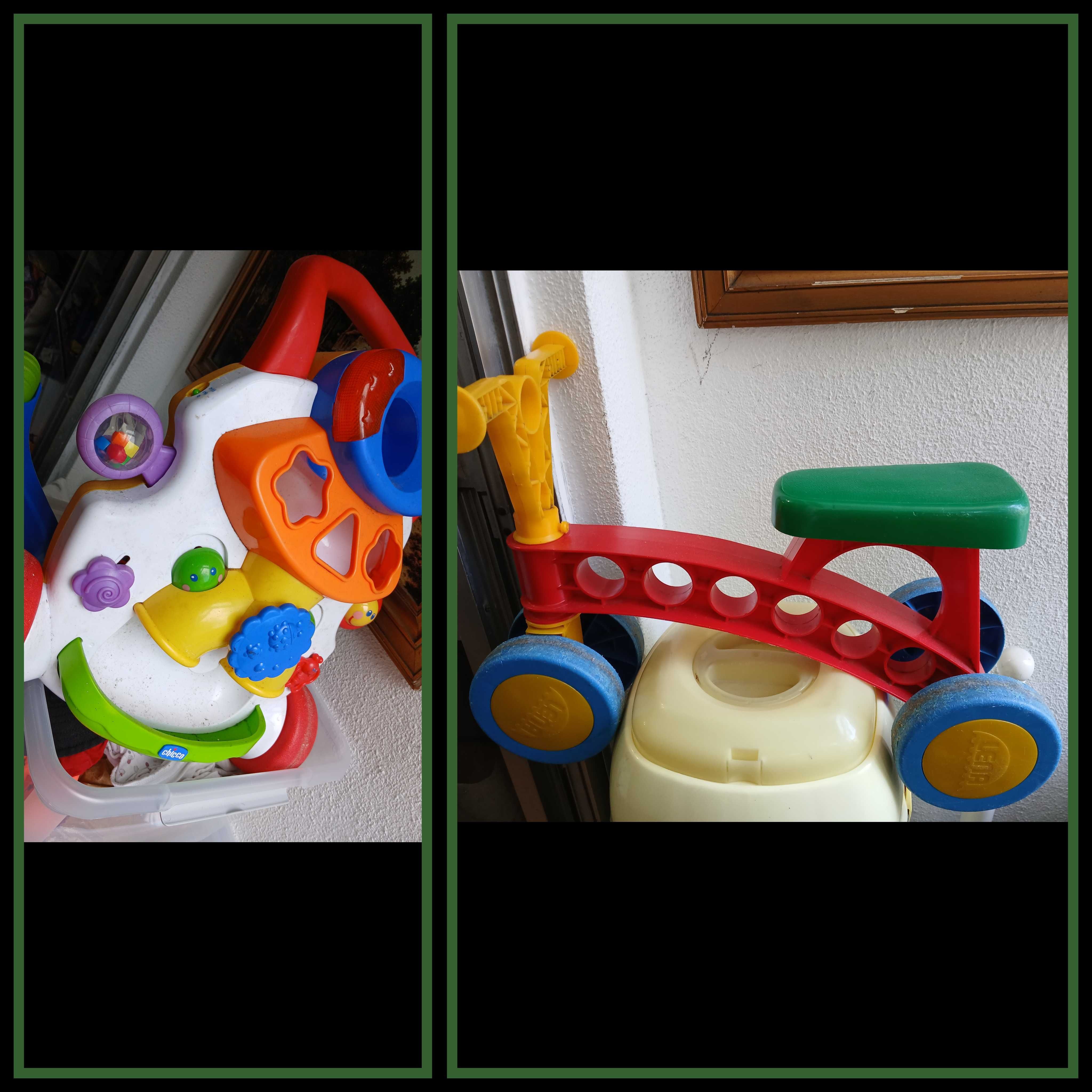 Lote brinquedos, sapatos bebés