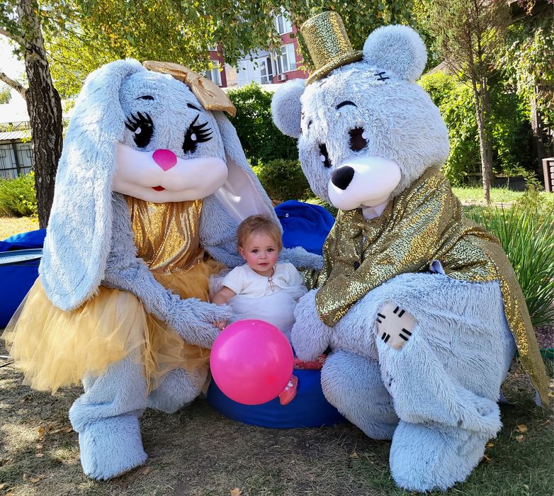 Гендер Паті Аніматори Зайка Мишка Жива Фотозона Гендер Пати Аниматор