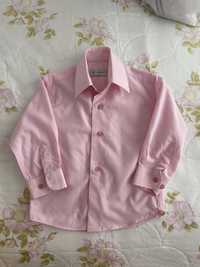 Koszula rozowa dla chlopca elegancka