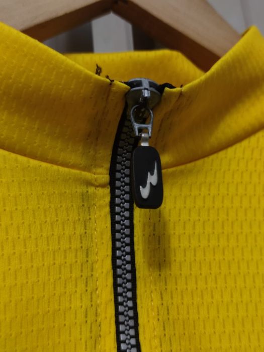 bluzka koszulka ciemna czarna żółta biała L Biemme classic sport retro